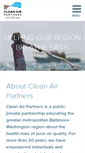 Mobile Screenshot of cleanairpartners.net